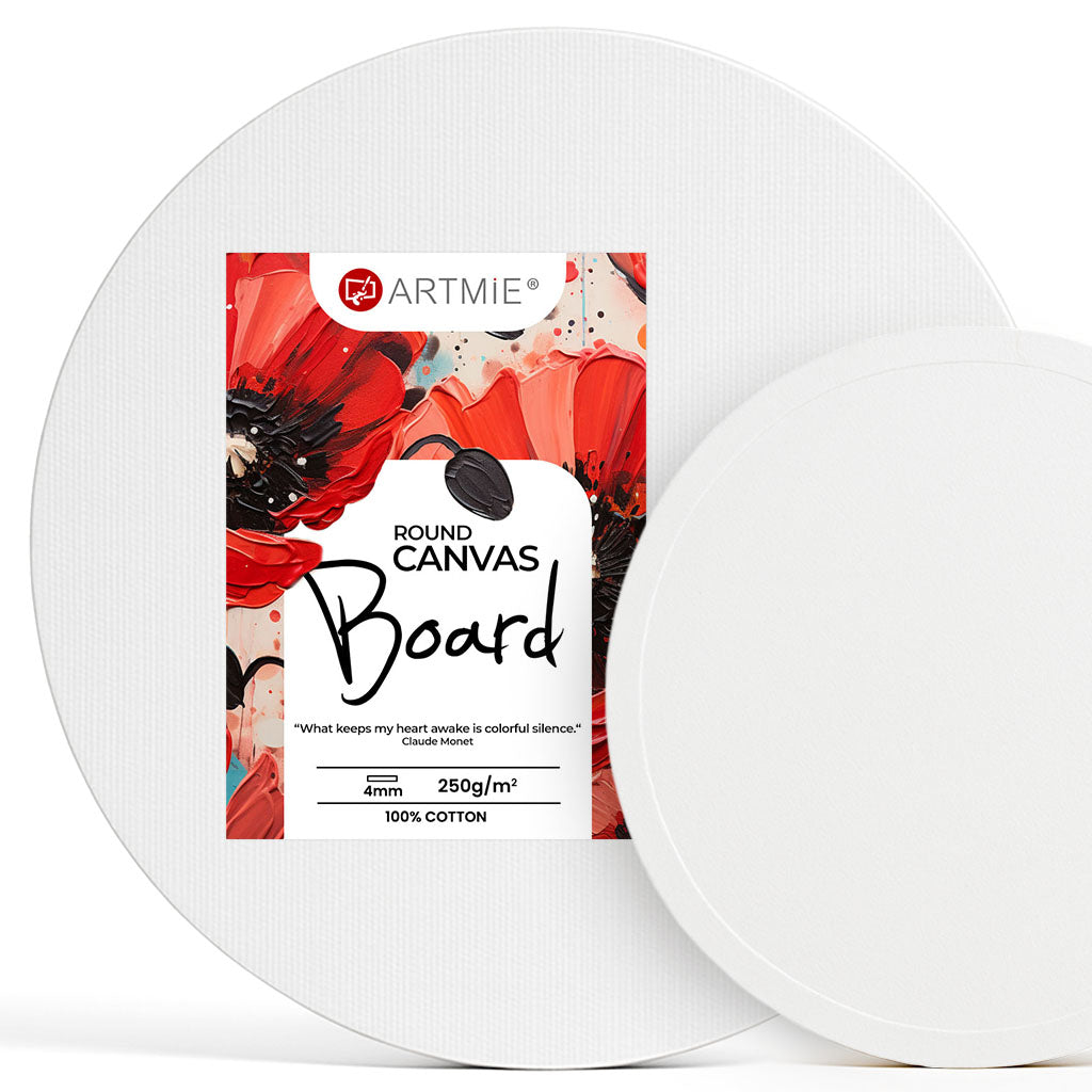 ARTMiE Round Canvas Board | various sizes — image 1