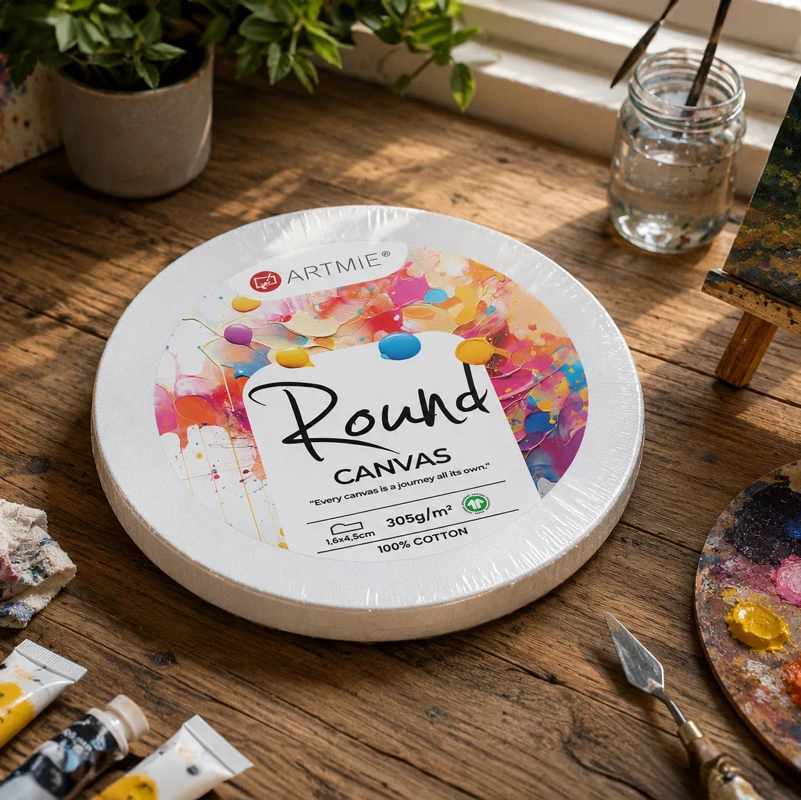 ARTMiE Round Stretched Canvas (4)
