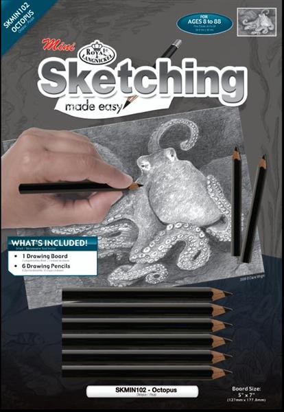ARTMiE Sketching Craft Set, Octopus, A5