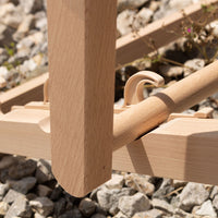 ARTMiE Wooden Garden Lounger