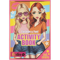 BESTIES Activity Book A4 - Fashion and Stickers