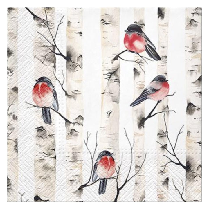 Birch Trees Decoupage Napkins - 1 pc