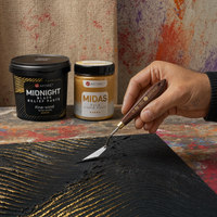 ARTMiE Midnight 3D Black Relief Paste