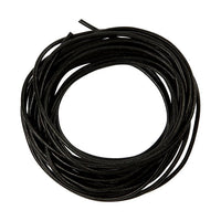 Black Leather Cord, 2 mm x 4 m