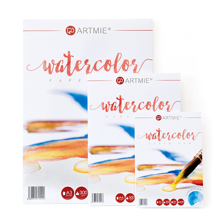 Блок хартия за акварел ARTMIE cold press — изображение 3