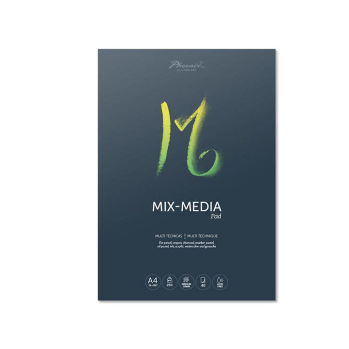 Блок хартия за рисуване с различни техники - MIX-MEDIA pad — изображение 2