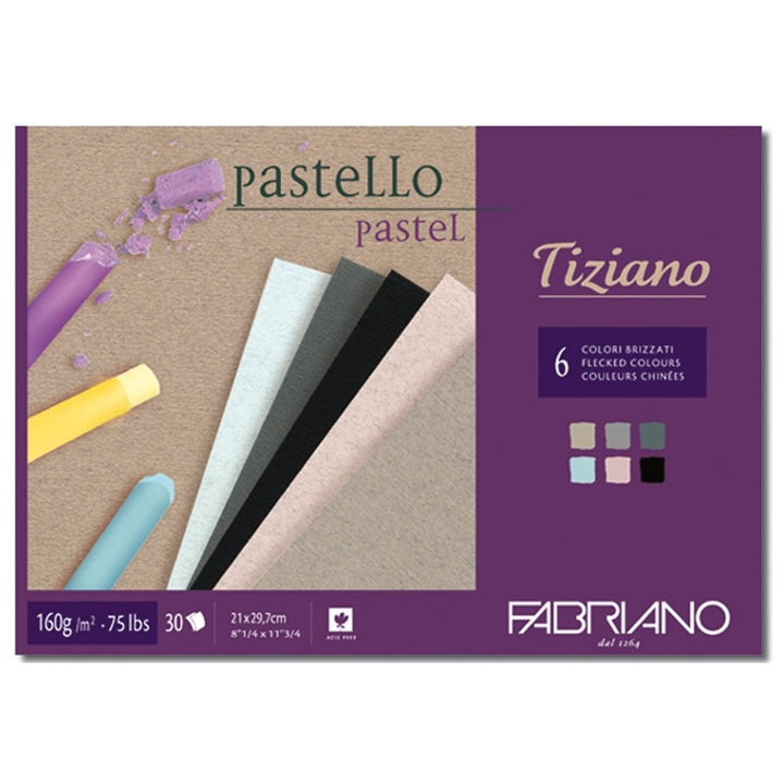 Блок от цветни хартии за пастел FABRIANO Tiziano — изображение 1