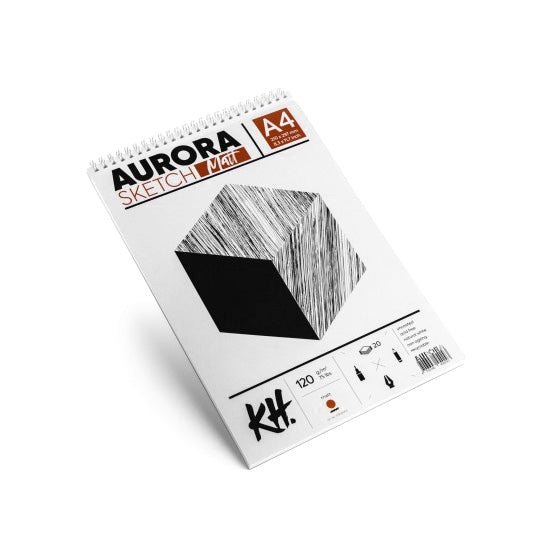 Блок за скициране AURORA matt [120гр]  - 20 листа — изображение 1