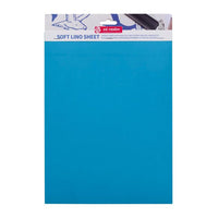 Blue Soft Linoleum, 23 x 30 cm - Image 1