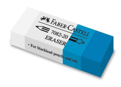 Blue/White Eraser, Choose | various types — image 1