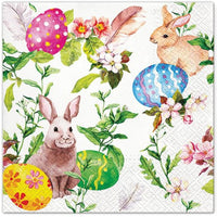 Boho Easter Decoupage Napkins - 1 pc