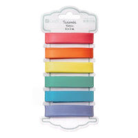 Brights Satin Ribbons | 6x2 m, Color Mix, image 1