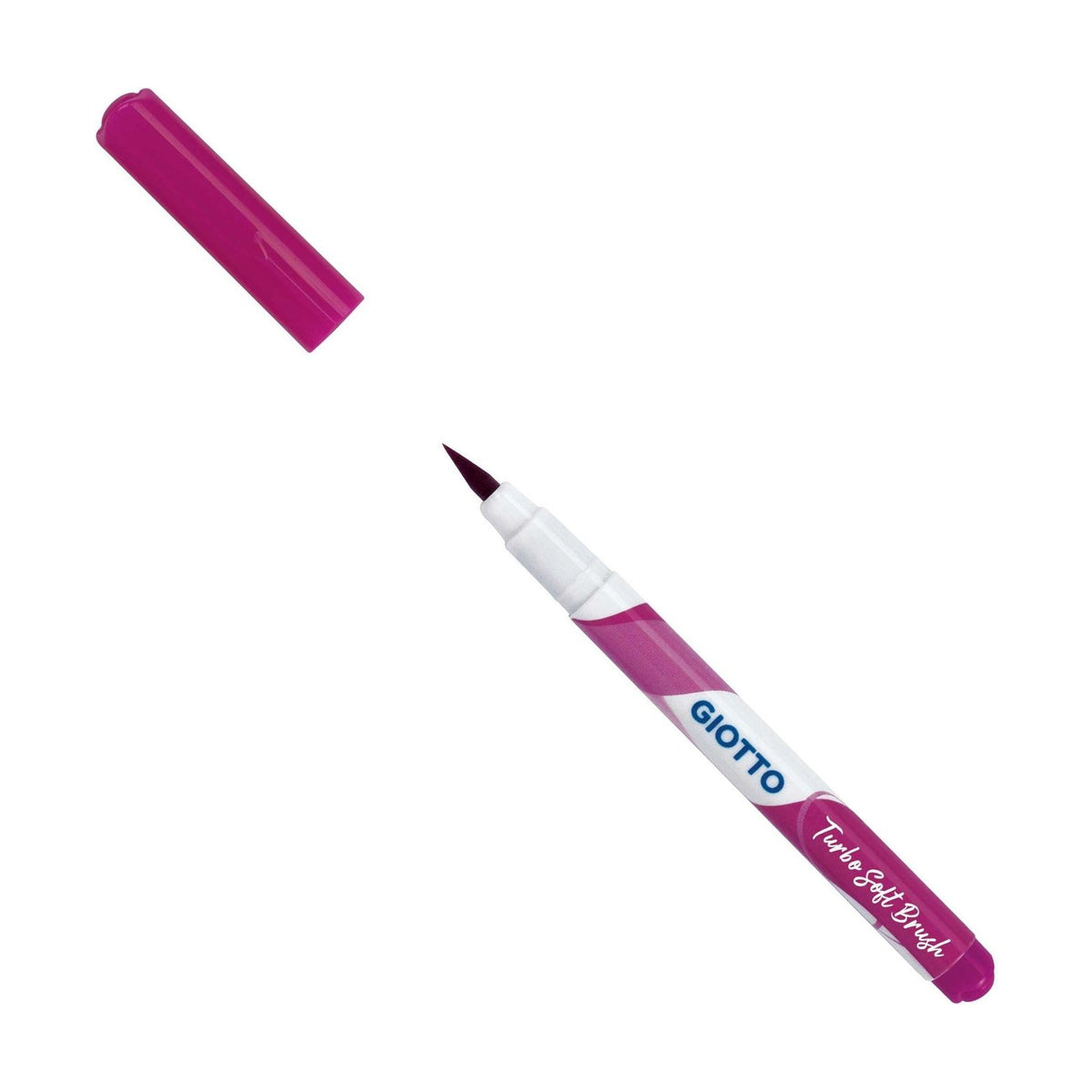 Brush markers GIOTTO Turbo Soft Brush Fluo / set of 6