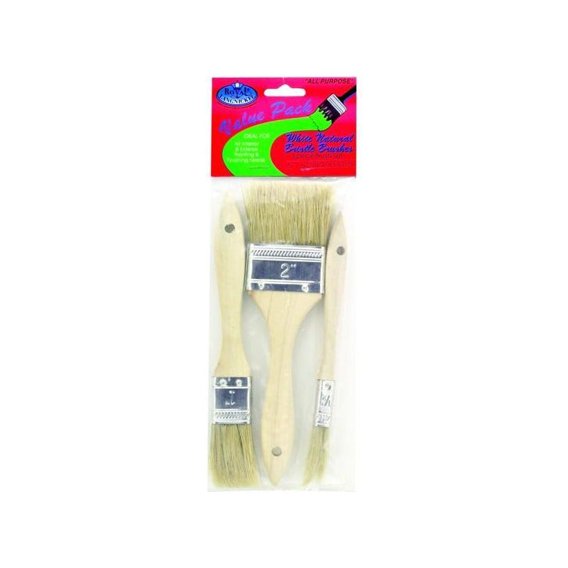Brushes for Ground and Gesso Priming, Set of 3