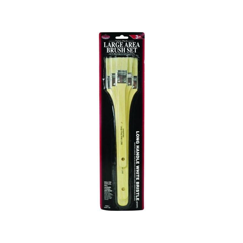 Brushes for Priming and Gesso Priming, 3-Piece Set