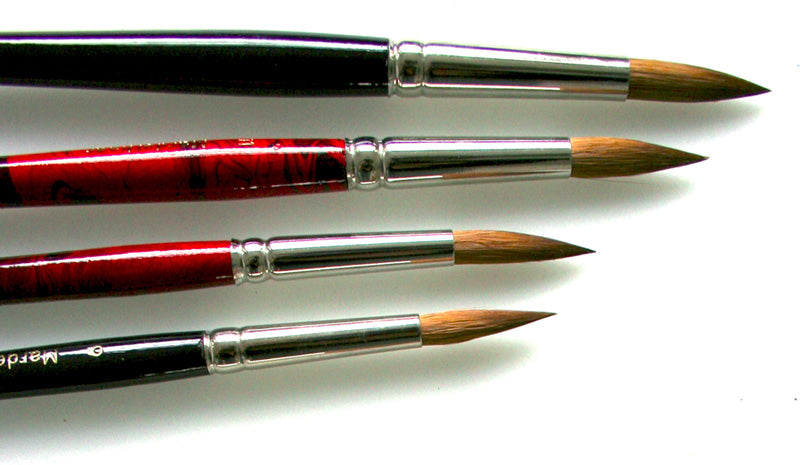 Brushes for Watercolor Painting, Sable Hair | various sizes
