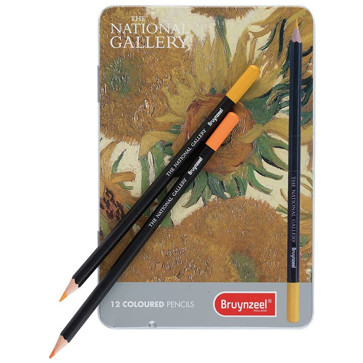 Bruynzeel Colored Pencils from the Van Gogh Limited Edition / Set of 12