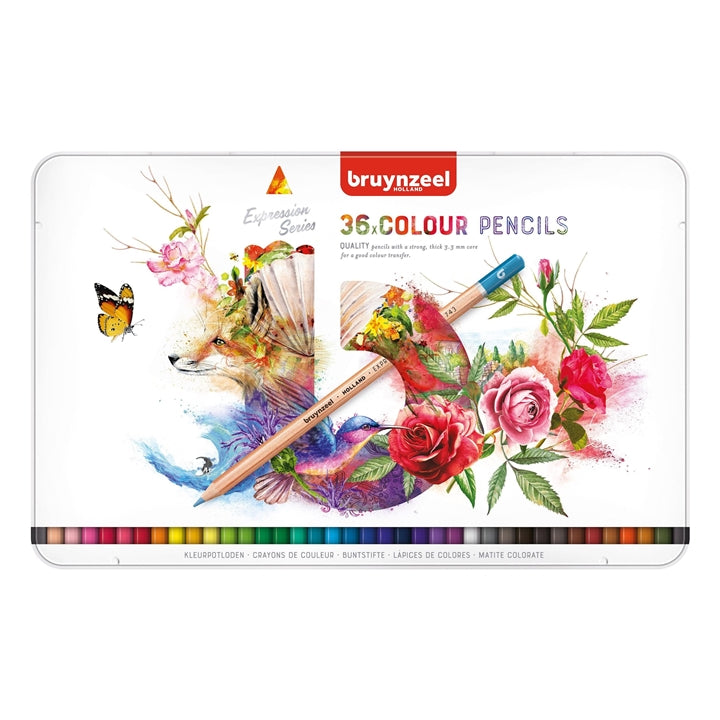 bruynzeel Expression Series Colored Pencils in a Tin | various sets — image 4