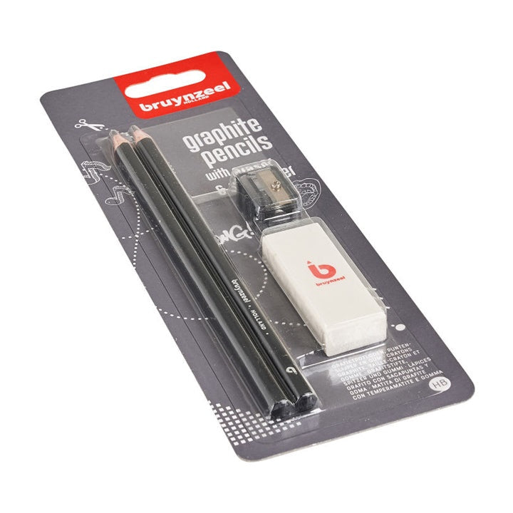 Bruynzeel Holland Graphite Pencil Set of 4
