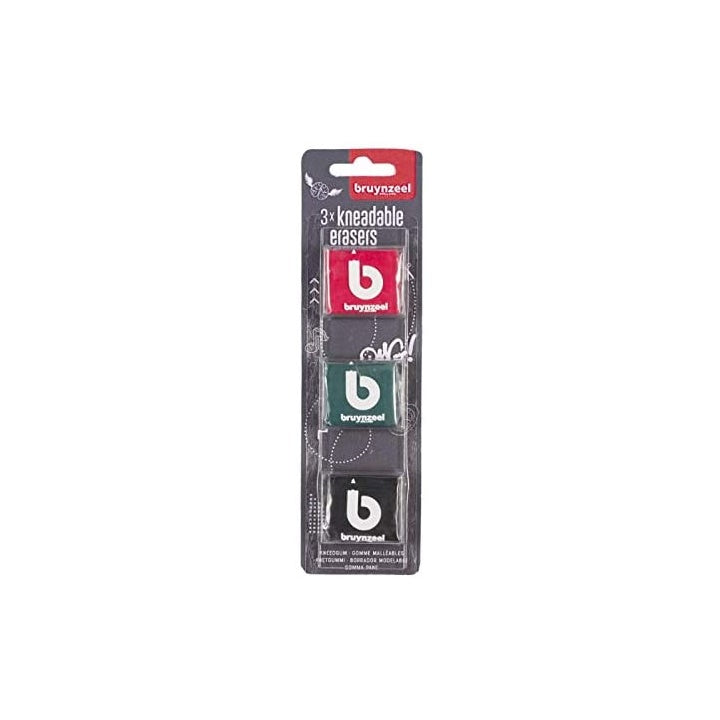 Bruynzeel Holland Kneaded Eraser Set of 3