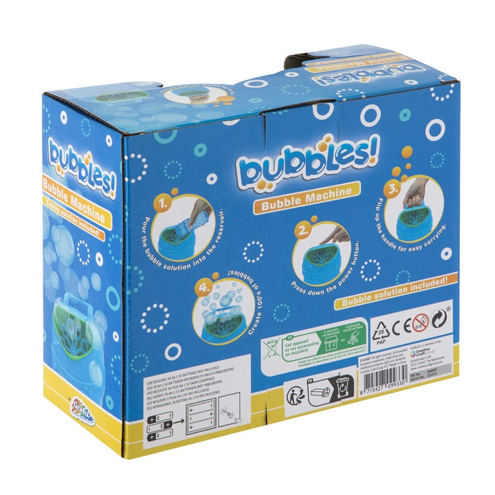 Bubble Machine with Bubble Solution — image 3