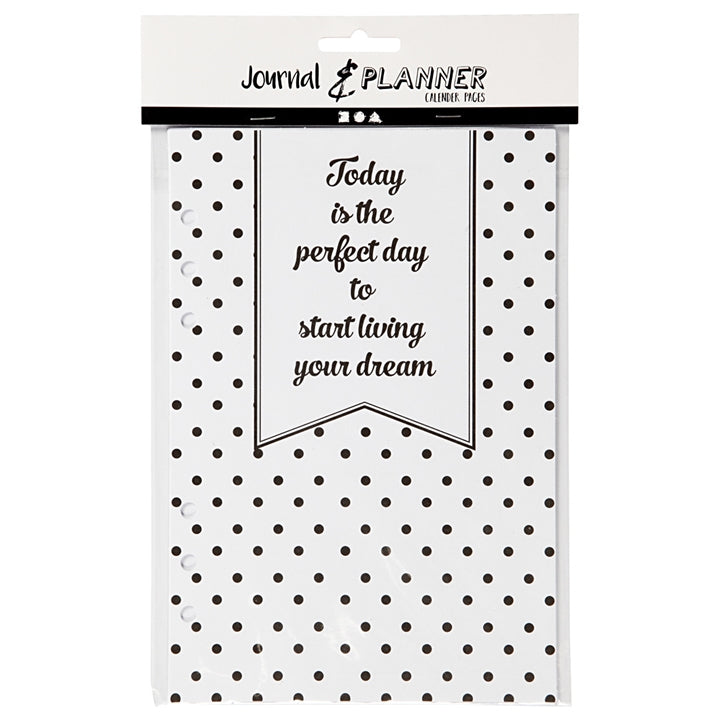 Calendar Pages for Planner