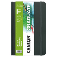 CANSON Graduate Drawing Hardcover Sketchbook 160 gsm, 14 x 21.6 cm - 104 sheets