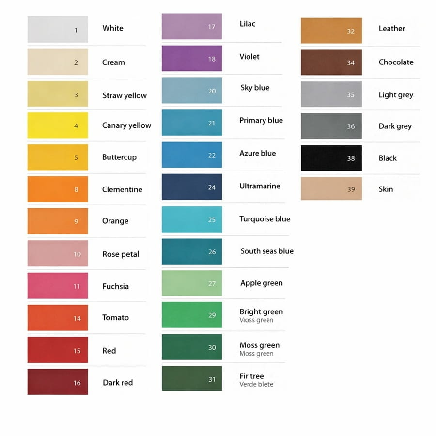 CANSON Iris Vivaldi Colored Paper A4 185 g - 50 Sheets