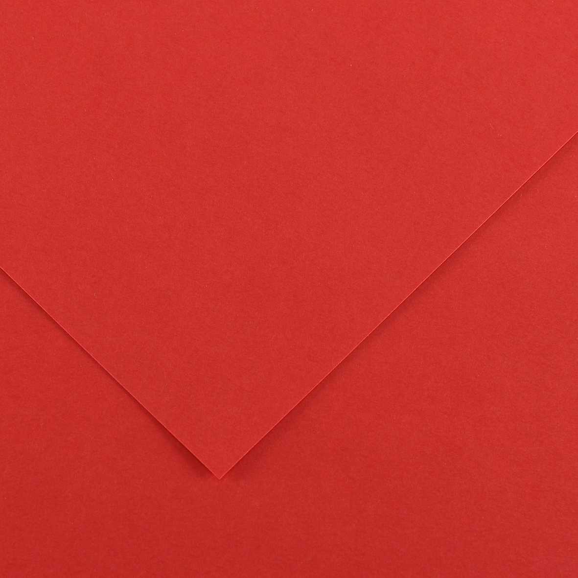 CANSON Iris Vivaldi Colored Paper A4 185 g - 50 Sheets – Red 15