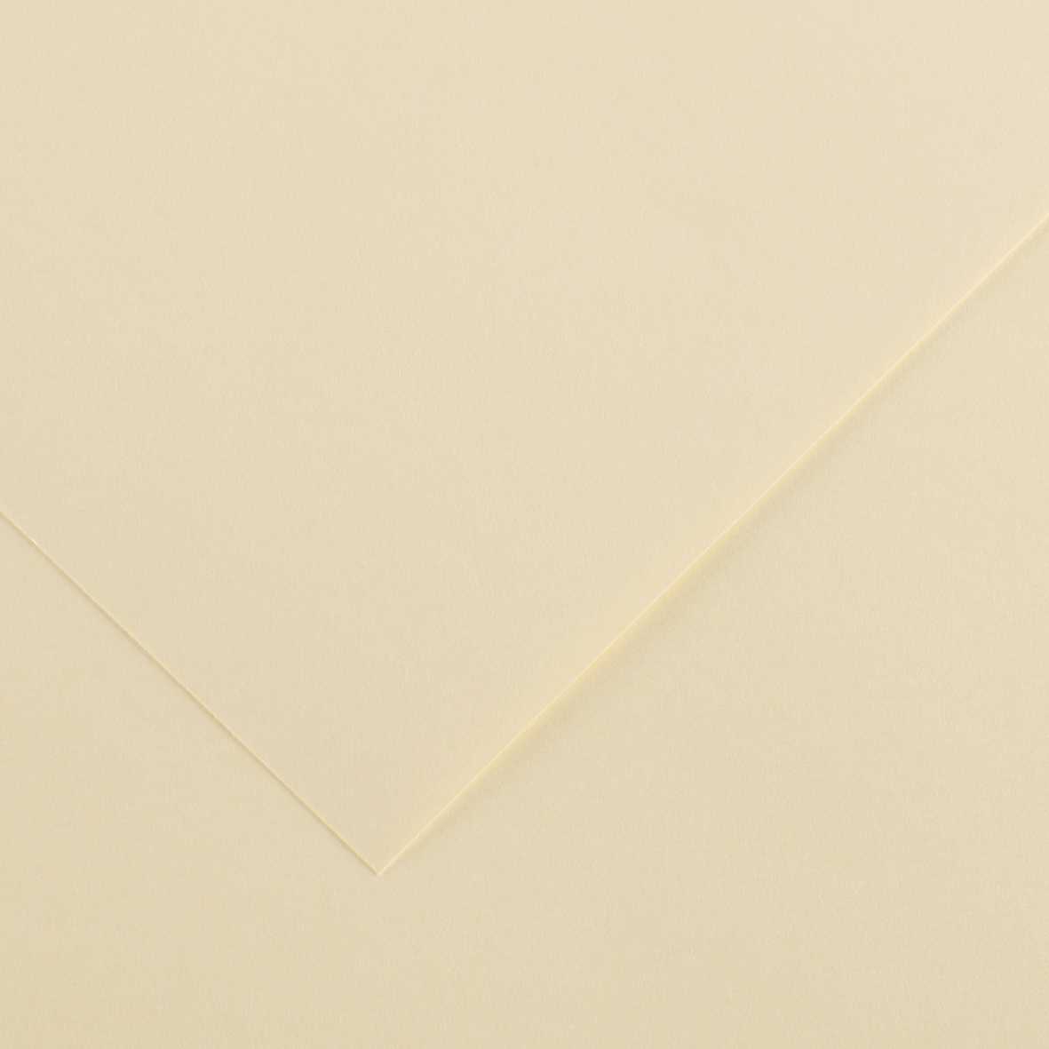 CANSON Iris Vivaldi Coloured Paper 50 x 65 cm, 240 gsm – Cream 2