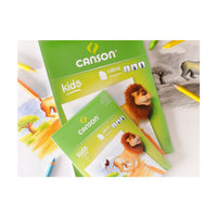 CANSON Kids Sketchbook, 90 g/m², 30 Sheets, A5–A4 Format