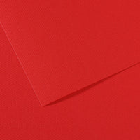 CANSON Mi-Teintes Pastel Paper 50 x 65 cm 160 g 25 Sheets – Bright Red 505