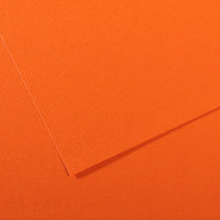 CANSON Mi-Teintes Pastel Paper 50 x 65 cm 160 g 25 Sheets – Orange 453