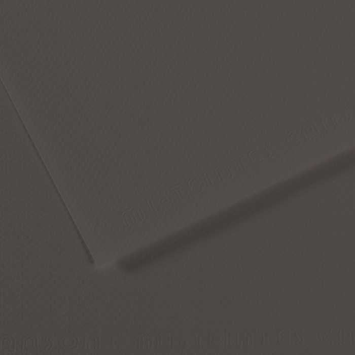 Canson Mi-Teintes Toned Paper 50 x 65 cm – 160 g/m² – Carbon Gray 184