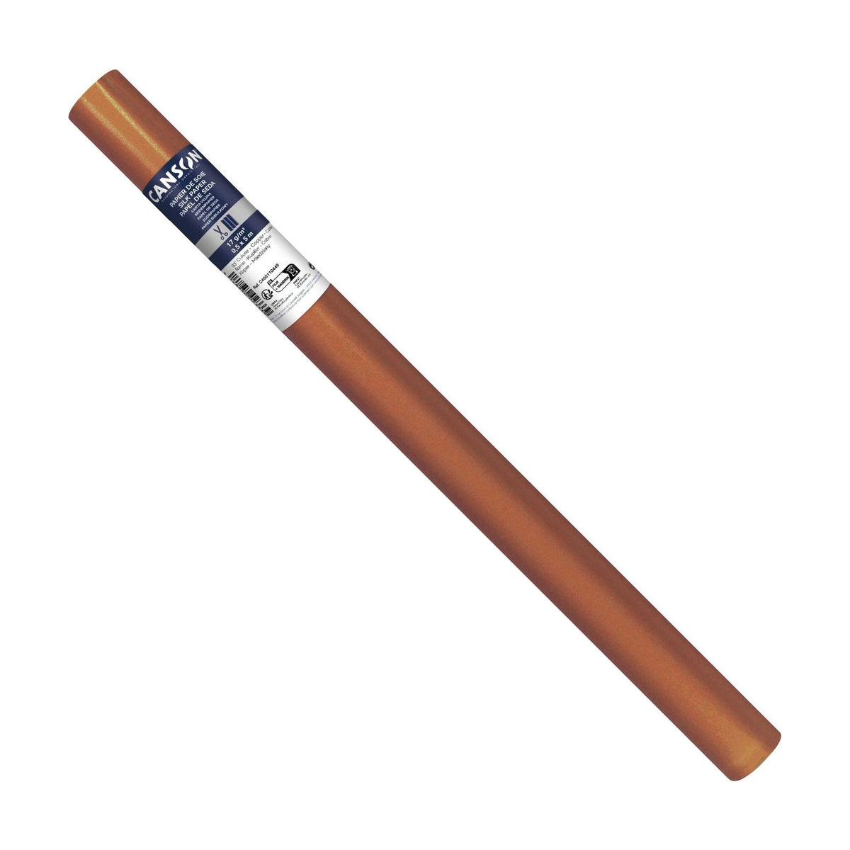CANSON Silk Tissue Paper Roll 50 x 500 cm, 17 g – Copper
