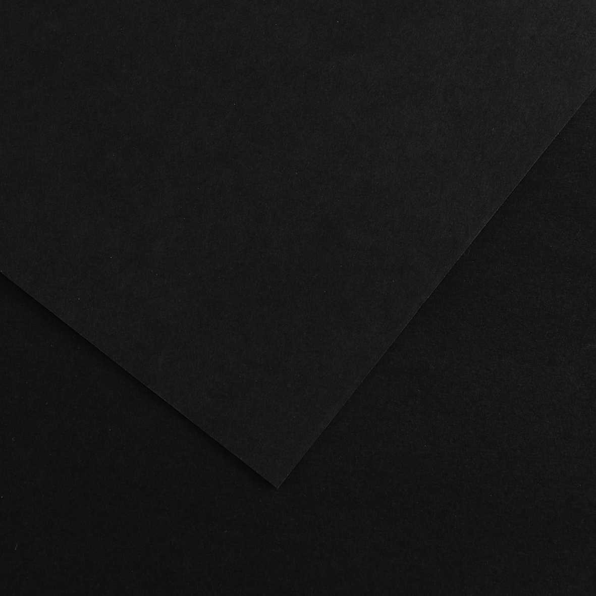 Canson Vivaldi Colored Paper A4 185 g – Black 38
