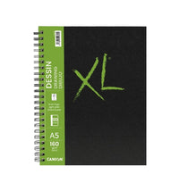 CANSON XL Drawing Pad, 160 g/m², 120 Sheets, A5