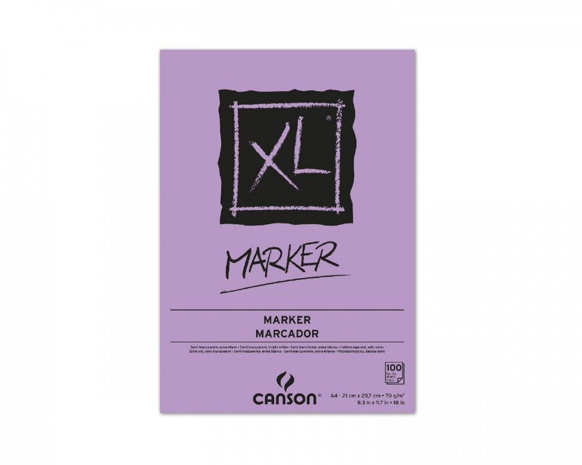 CANSON XL Marker Pad A4 70 gsm - 100 Sheets