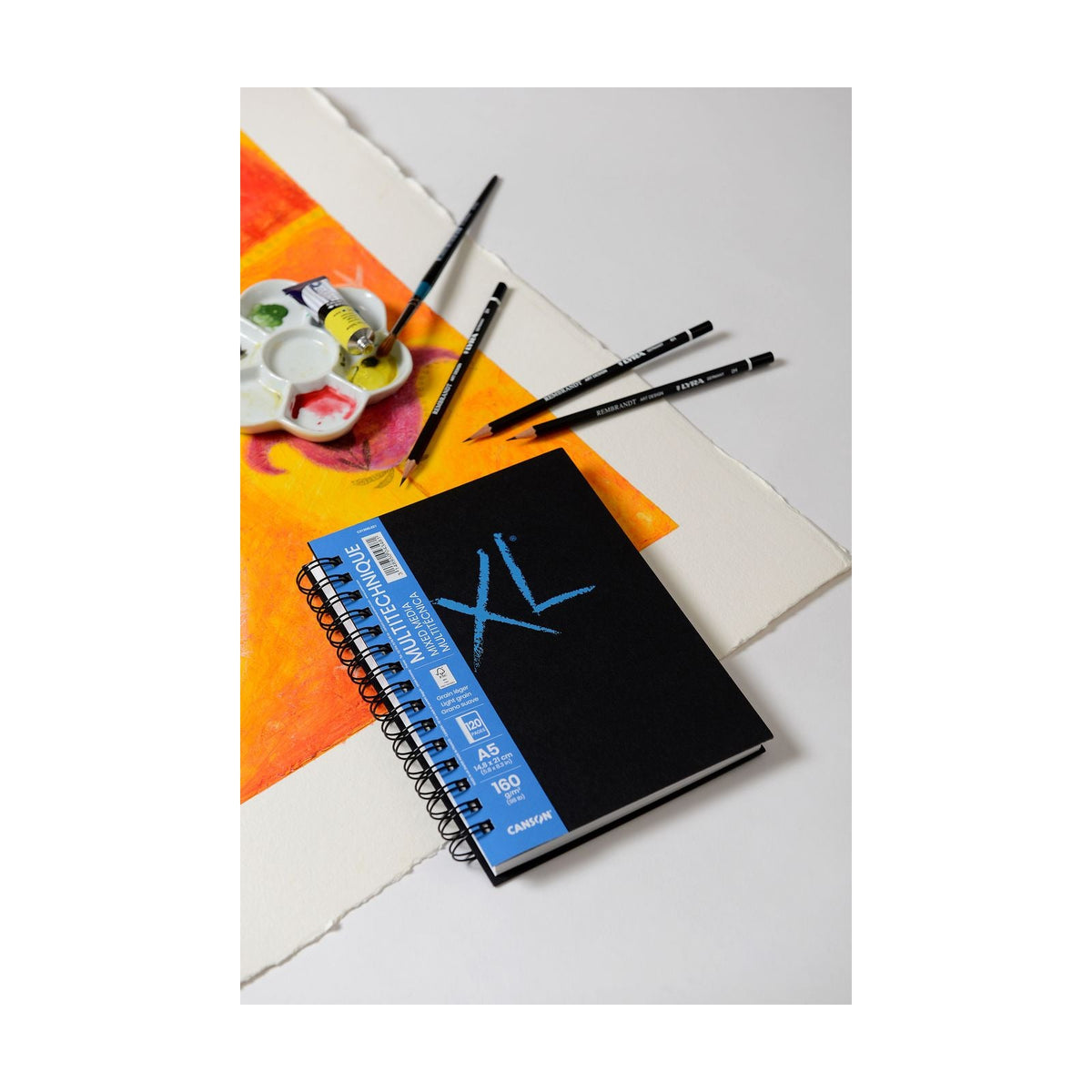 Canson XL Mix Media Pad 160 g - 120 sheets, A5