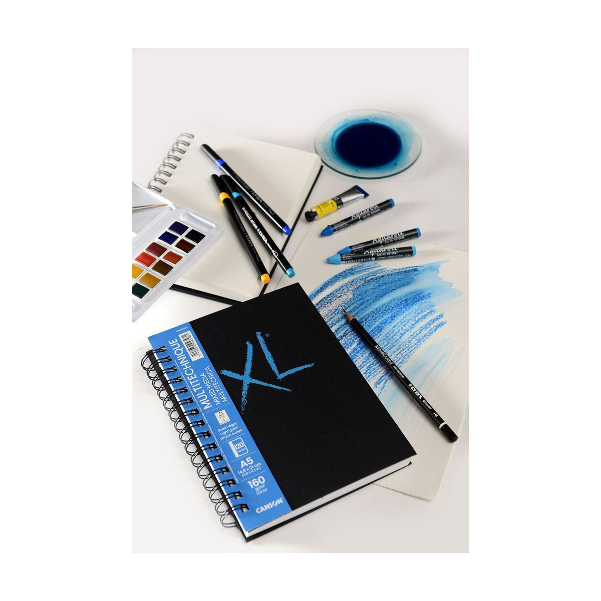 Canson XL Mix Media Pad 160 g - 120 sheets, A5