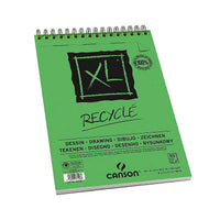 CANSON XL Recycled Drawing Pad A4 160 g/m² - 50 Sheets Spiral