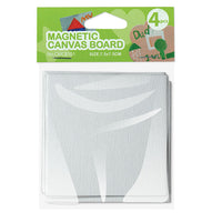 Canvas Magnets for Decorating, Set of 4 | various shapes — image 2