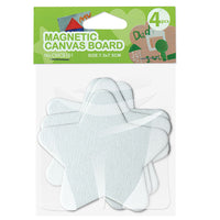 Canvas Magnets for Decorating, Set of 4 | various shapes — image 3