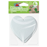 Canvas Magnets for Decorating, Set of 4 | various shapes — image 4