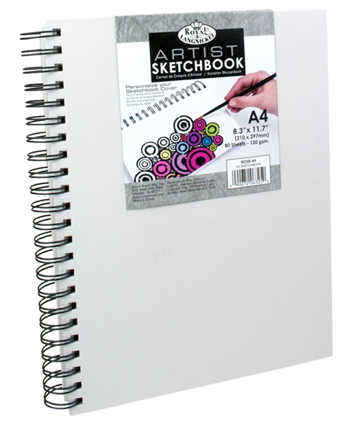 Canvas-Texture Sketching Pad A4