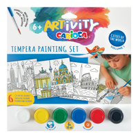 Carioca ARTivity Cities Tempera Painting Set – 1, 6+