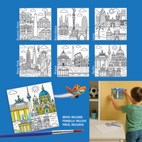 Carioca ARTivity Cities Tempera Painting Set
