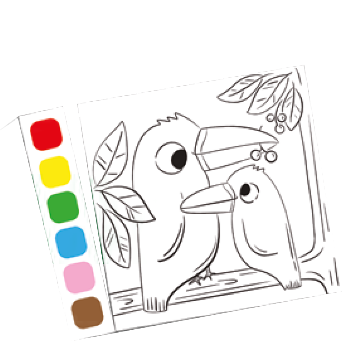 Carioca ARTivity Watercolor Coloring Books