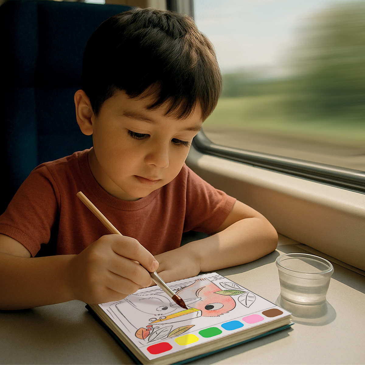 Carioca ARTivity Watercolor Coloring Books