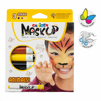 Carioca Face Paint Sticks - 3 pcs – Animals